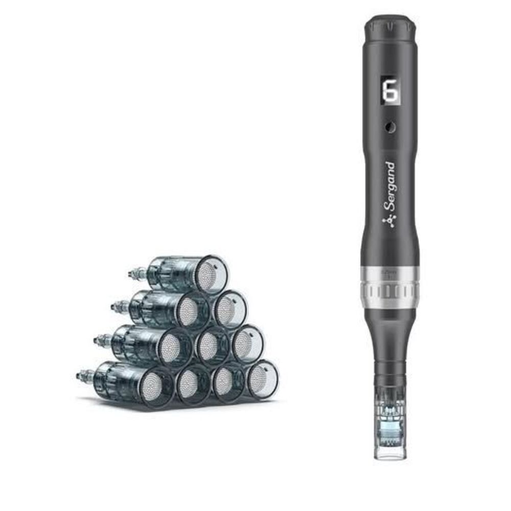 Sergand  Derma Roller Pencomes with 8 packs